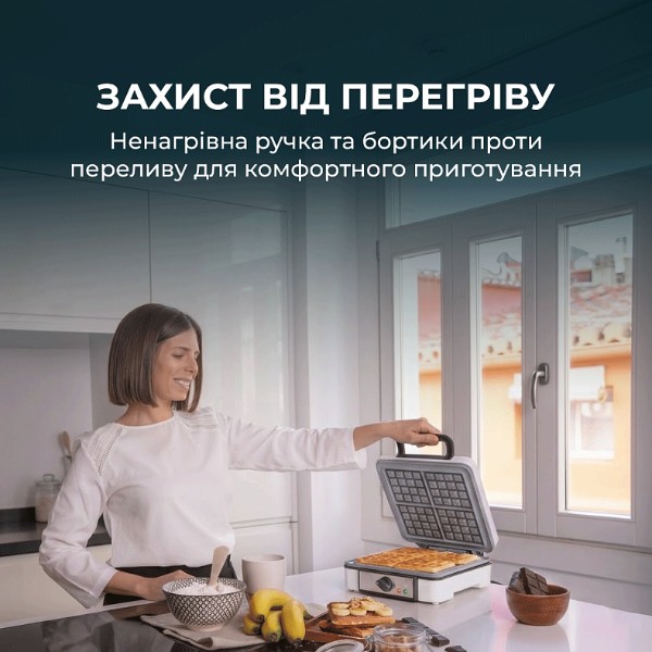 Фото - Вафельниця Cecotec Fun Gofrestone 4Inox (CCTC-08017)